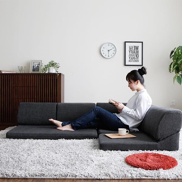 릴리 패브릭 좌식 소파베드