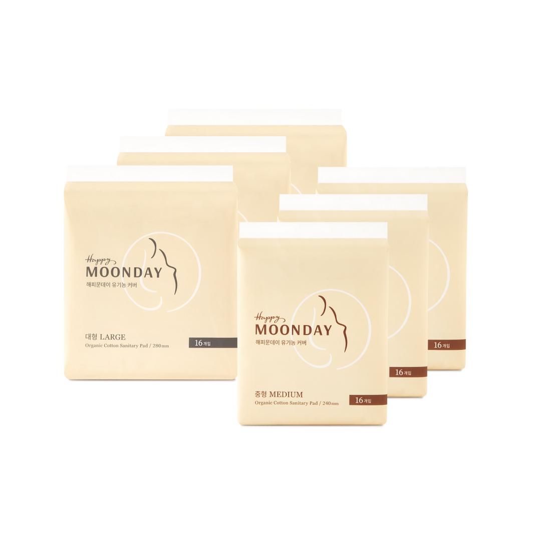 [해피세트] 중형/대형 대용량(16P) 6팩