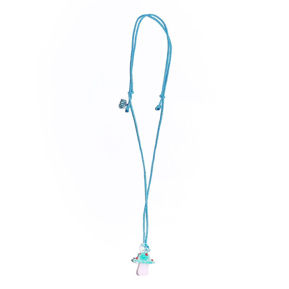 iLOVE MUSHROOM NECKLACE(POLY STRAP) #104