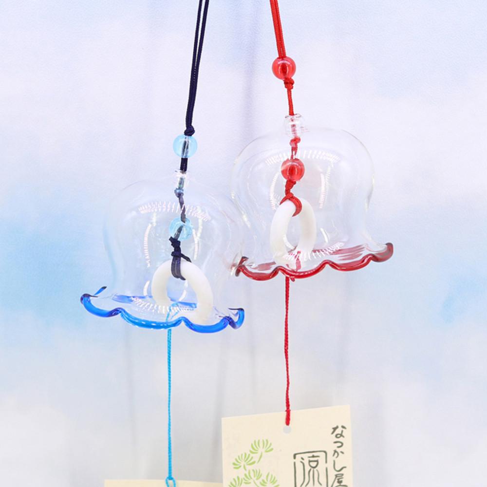 은방울꽃 유리 후우링 2종 에도후우링 일본 풍경