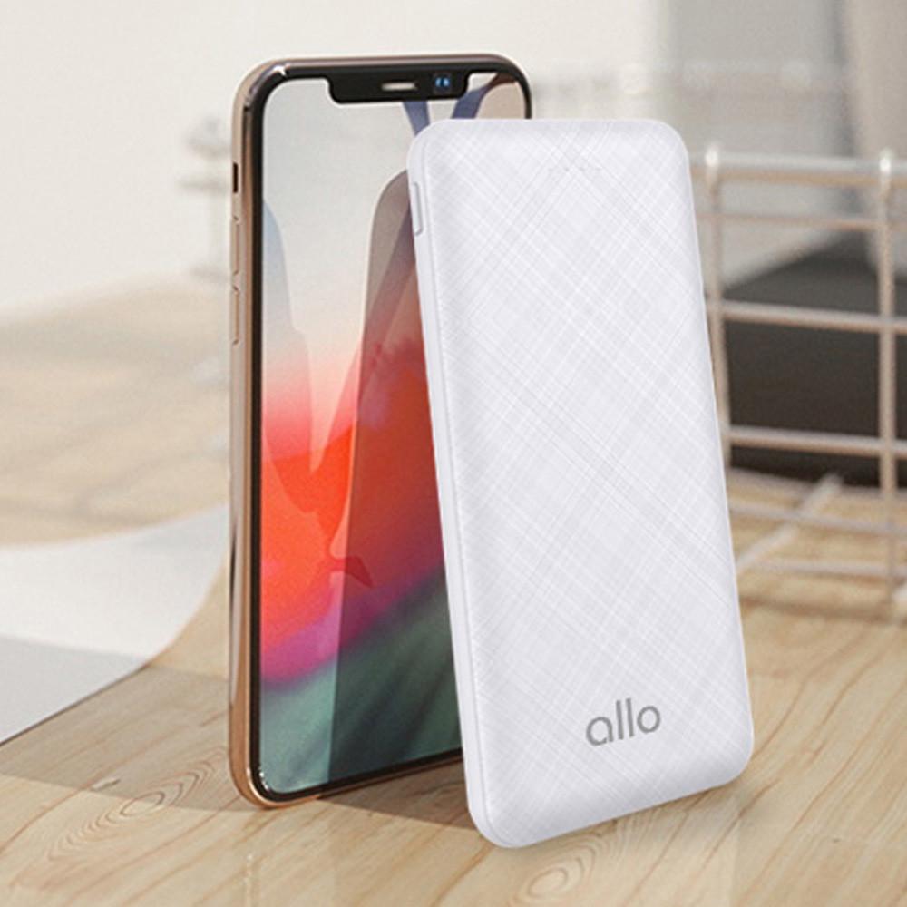 보조배터리 고속 10000mAh 화이트 미니 대용량 고속충전 USB PD C타입 급속