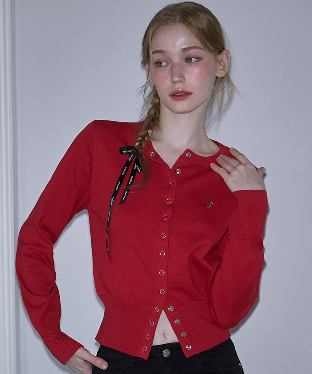 로제프란츠 Eyelet Round Cardigan [9color]