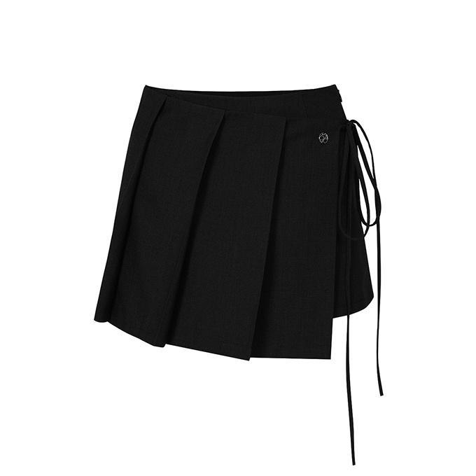 [단독선오픈]REI MINI SKIRT black