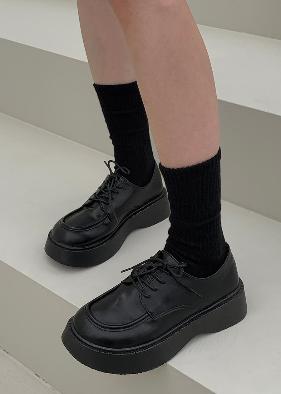 블랙업 [1만족판매] 셰이켄 플래폼 로퍼 *