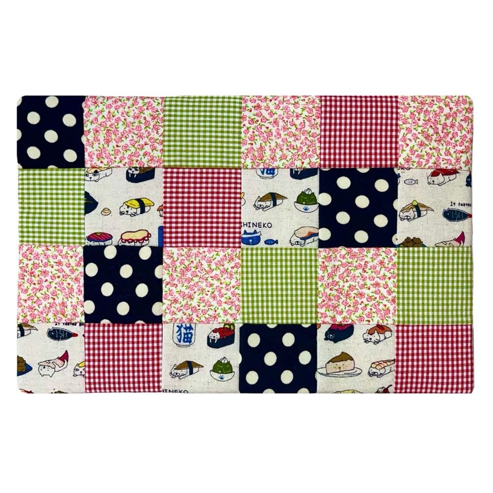 Fabric room patchwork mat _ small