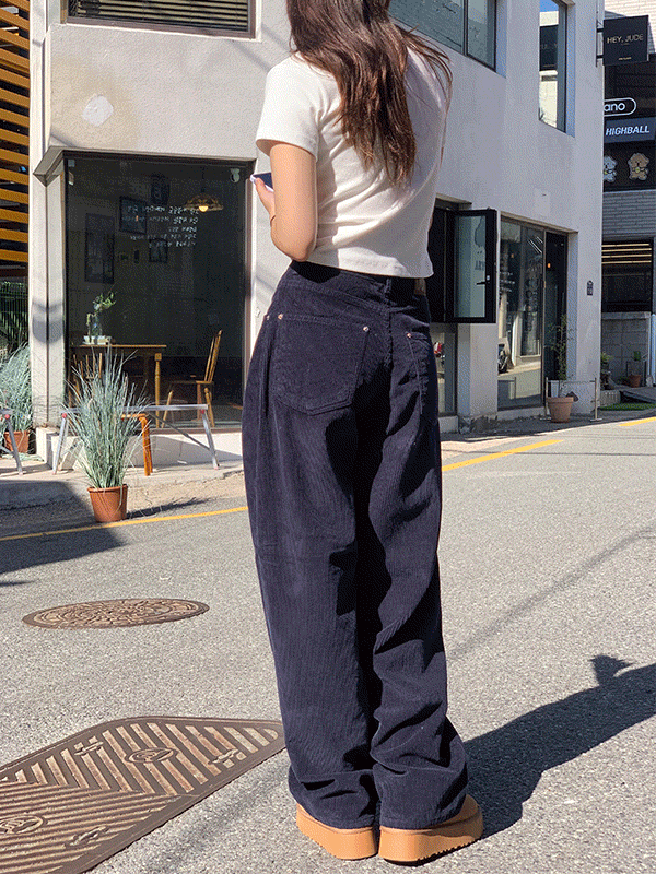 [주문폭주] [추천!] 해브 코듀로이 와이드 팬츠 (3color) / S사이즈 5-7일소요