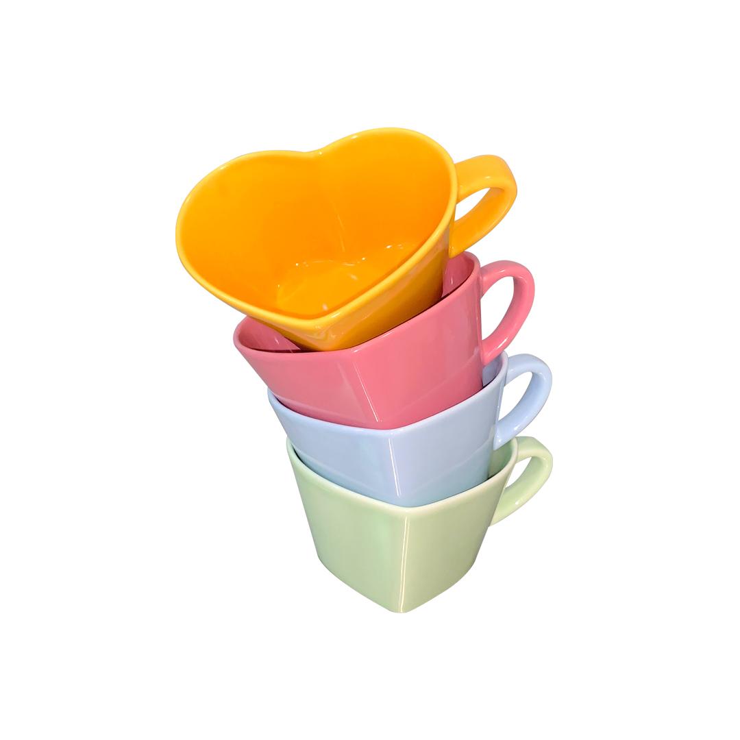 [illi pottery] Heart Flutter Mug ( 4 color )