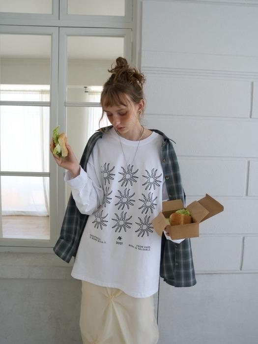 Fossil Overfit T-Shirts / White