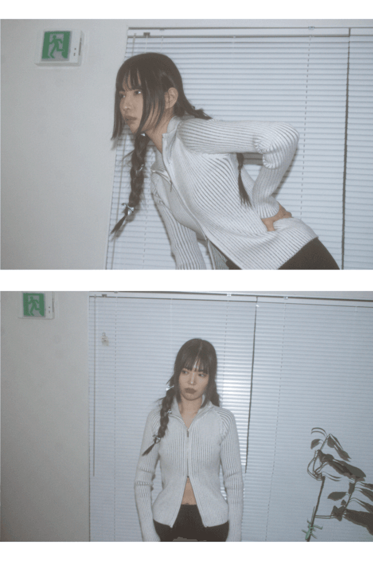 ✦coloring corduroy knit (2 color)