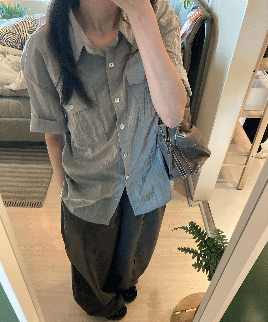 *당일출고* 셀피쉬 링클프리 셔츠 (2color)