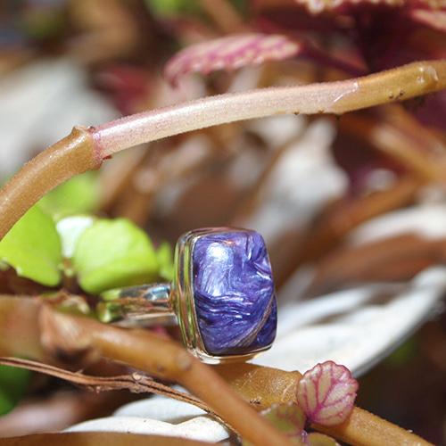 차로아이트 Volume Square 반지