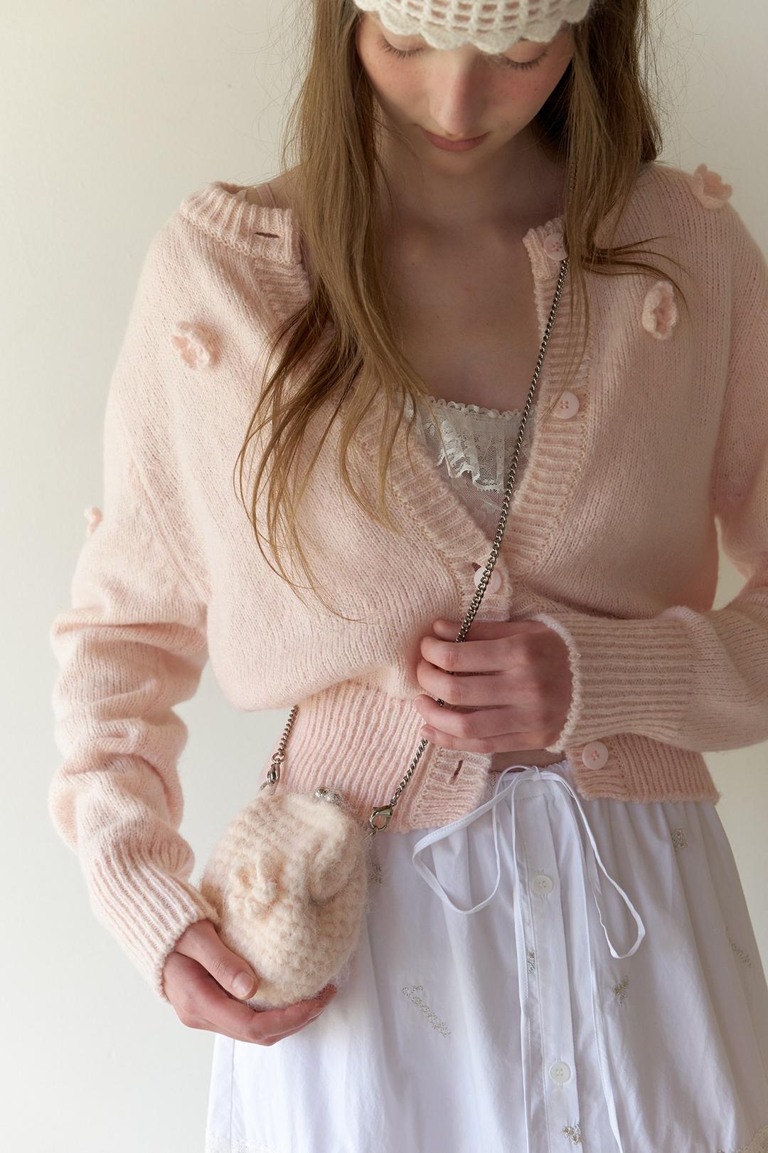 (2nd Re-stock) Mellow Cardigan (Peach)