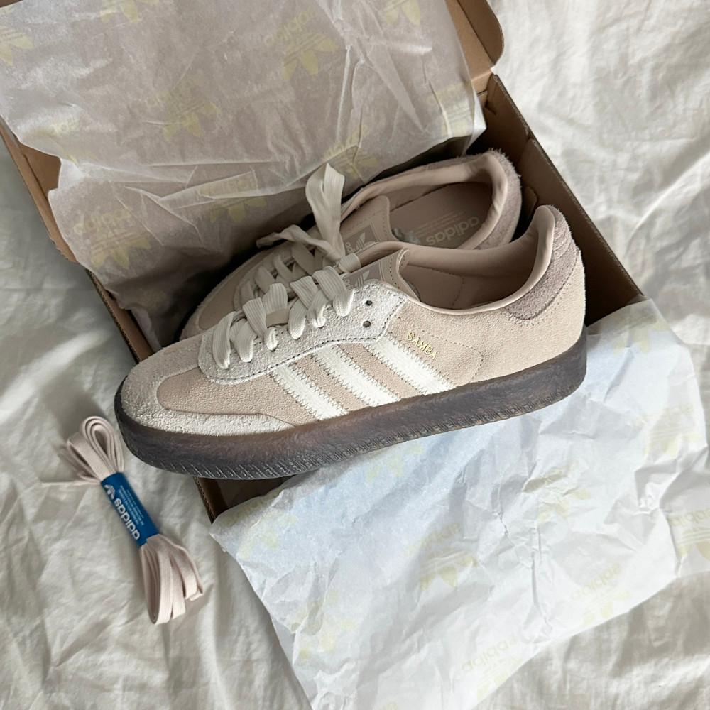 [NEW] 아디다스 삼바 린넨 오프 화이트