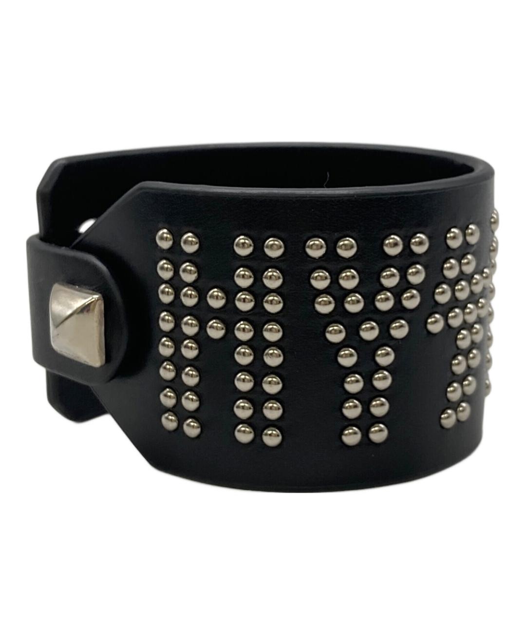 Hysteric Glamour (ヒステリックグラマー) レザースタッズバングル ブラック
