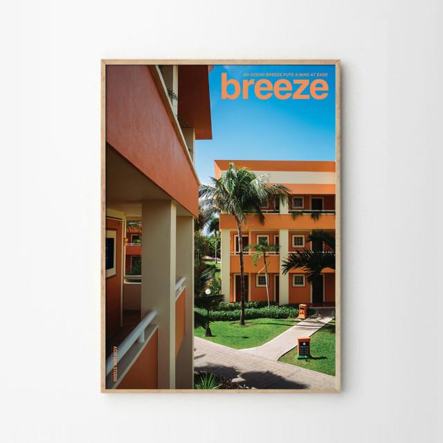 애시드로우 카페포스터 풍경액자 카페액자 breeze