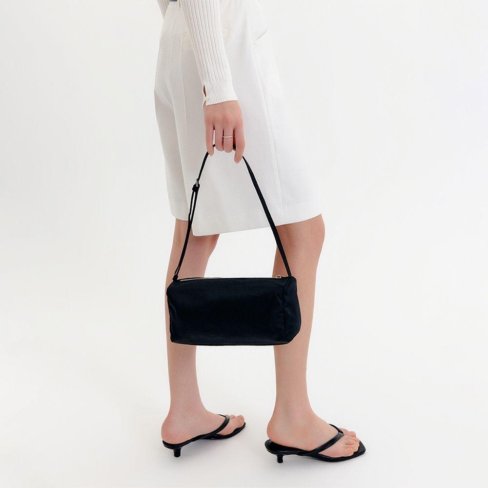 [룩캐스트]케시 스퀘어 숄더백_블랙 / KESHI SQUARE SHOULDER BAG_BLACK