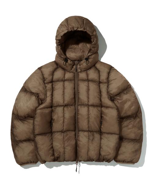 LIGHT PUFFER JACKET [BROWN]