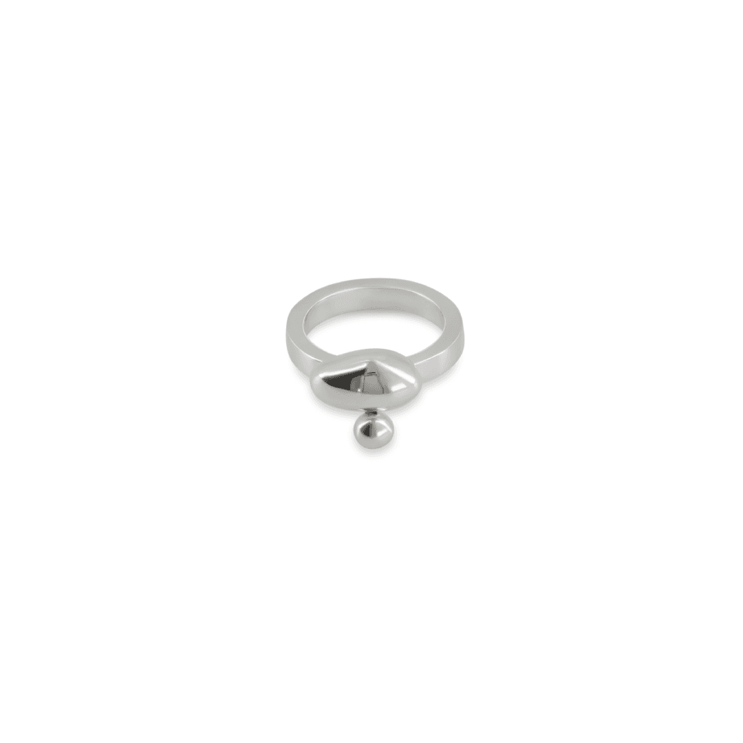DOUBLE PEBBLE RING