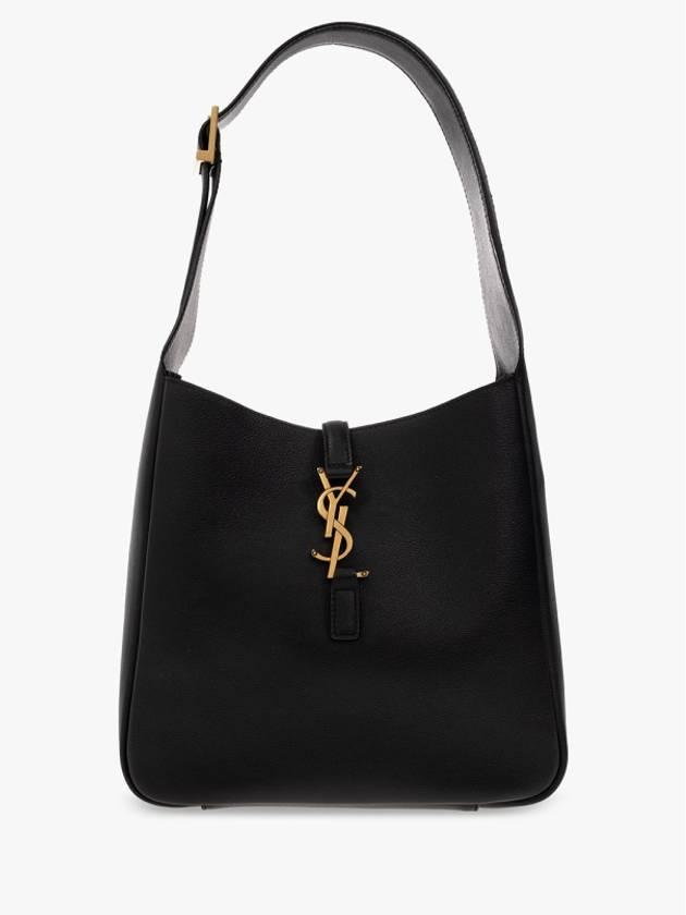 생로랑 그레인 가죽 스몰 호보백 713938-AAAUQ-1000