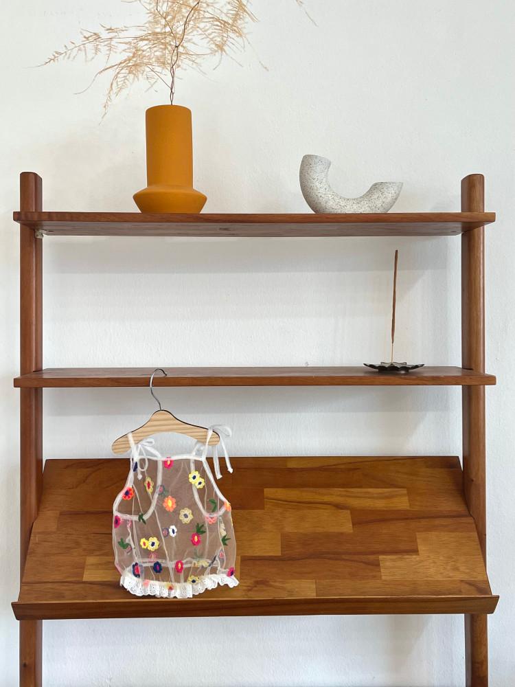 [made제품] 강아지 여름옷 시스루 탁탁탁탁 플라워 봉봉