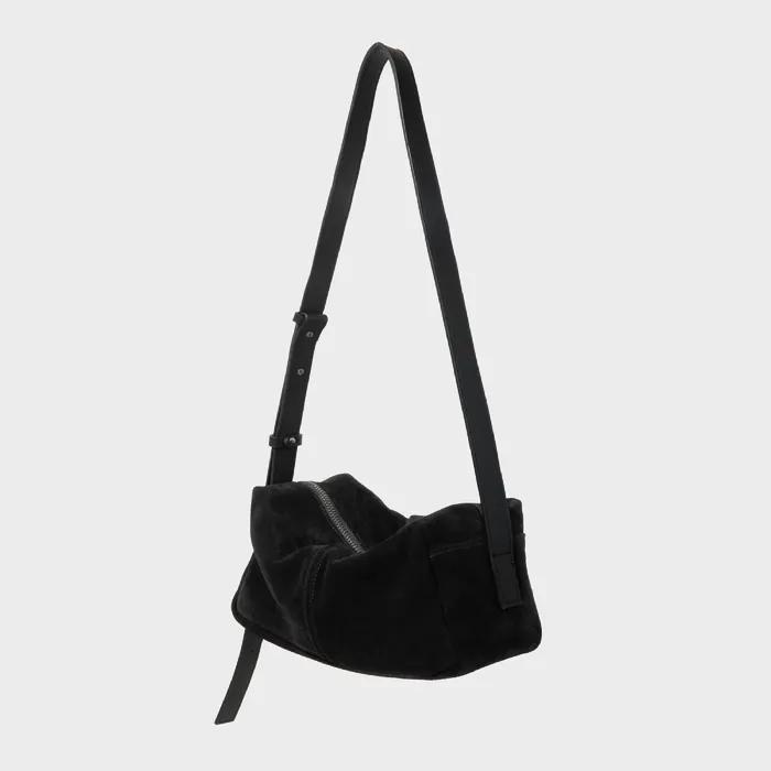 [Suede] Dent Bag / Black