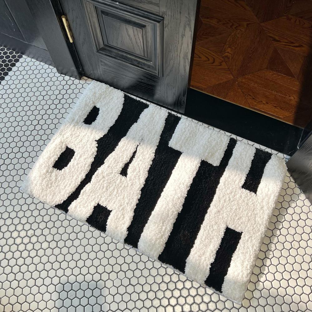BATH TUFTNG RUG 욕실 터프팅 유니크 러그