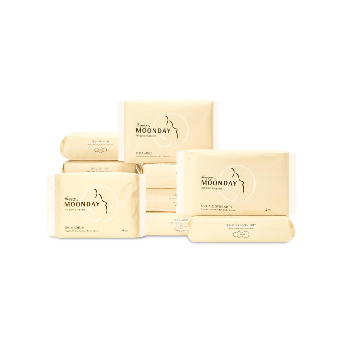 [실속세트] 중형 5팩&대형 3팩&오버나이트 3팩