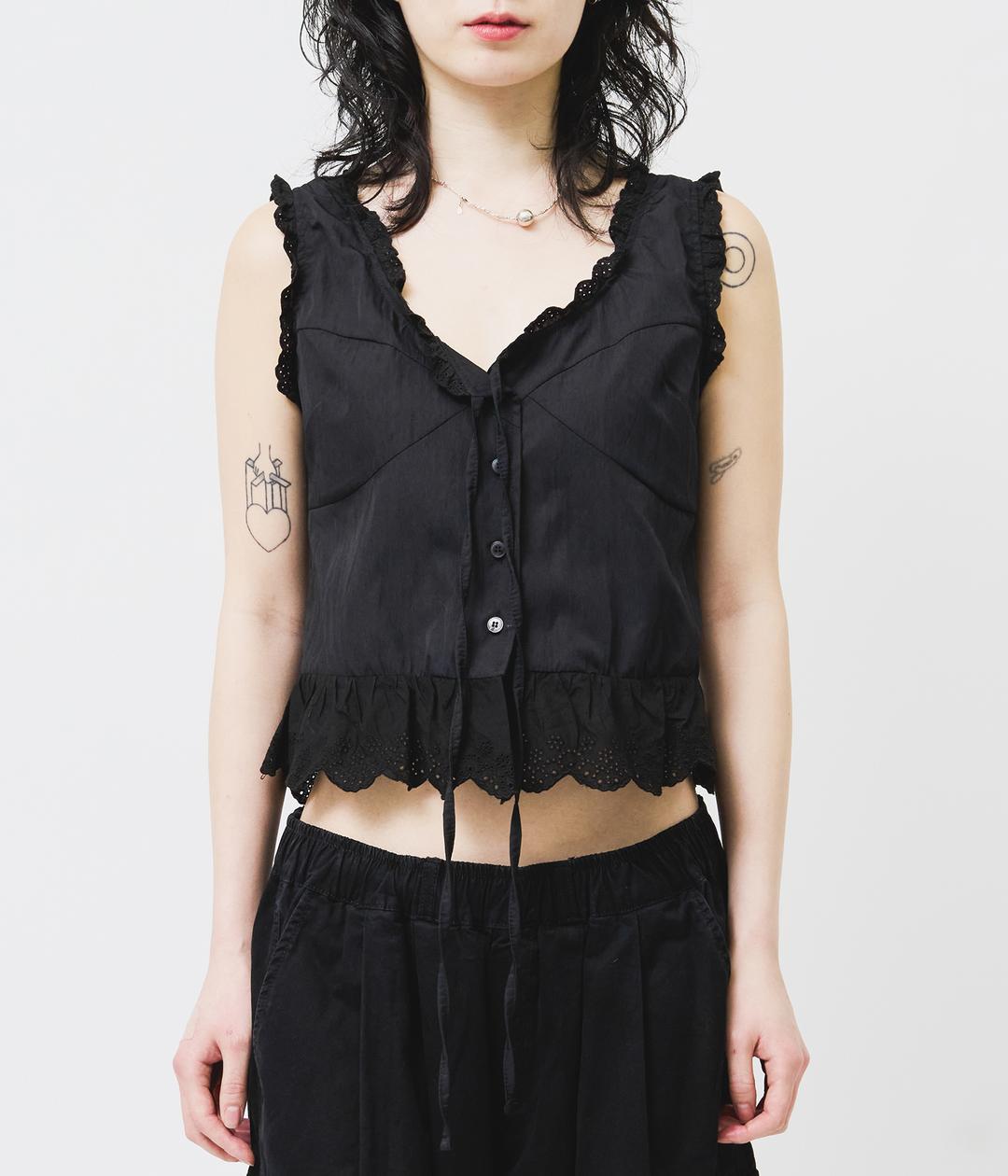 (W) Kinder Sleeveless Top (2color)