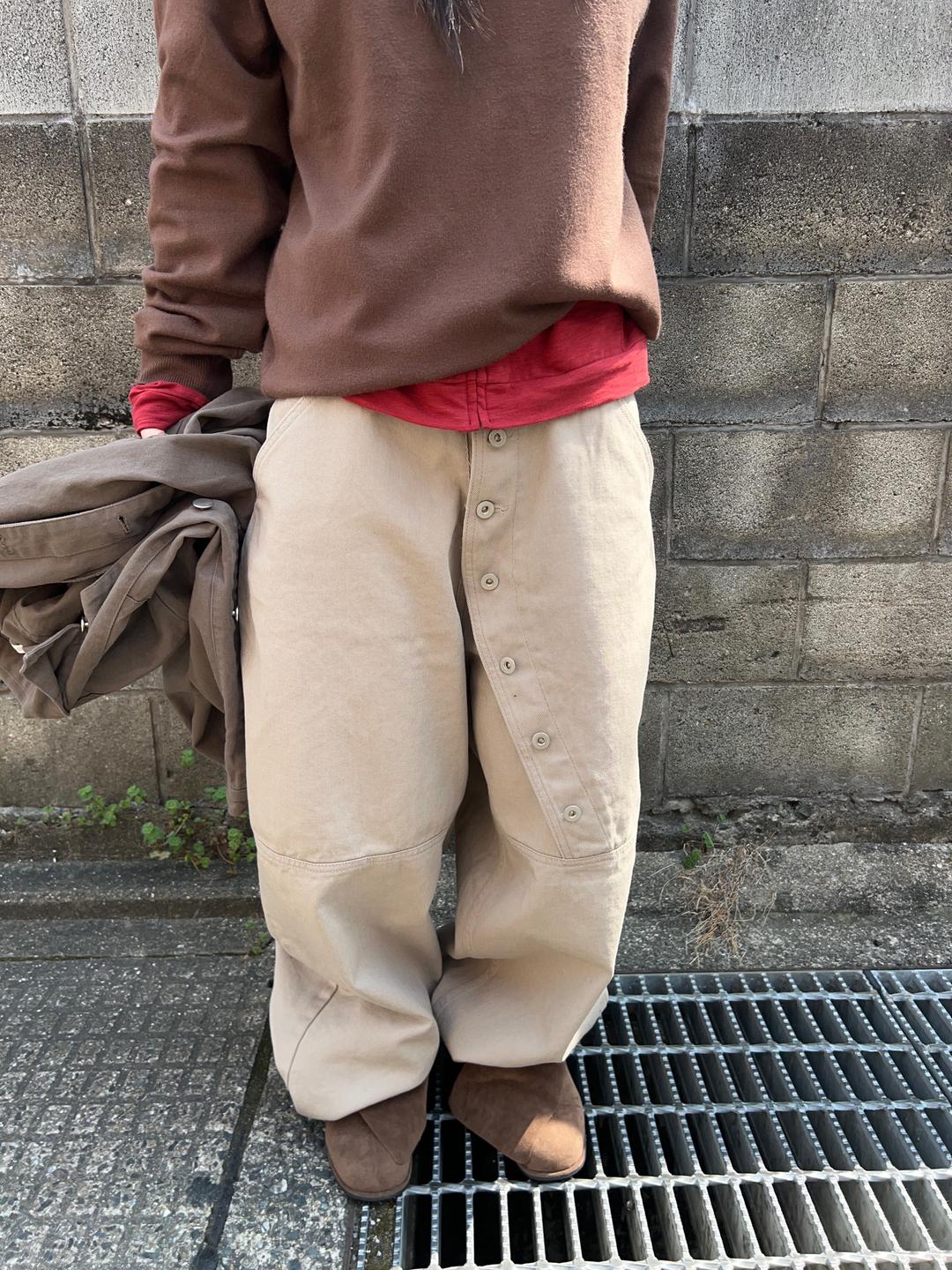 archive snap cover balloon pants
