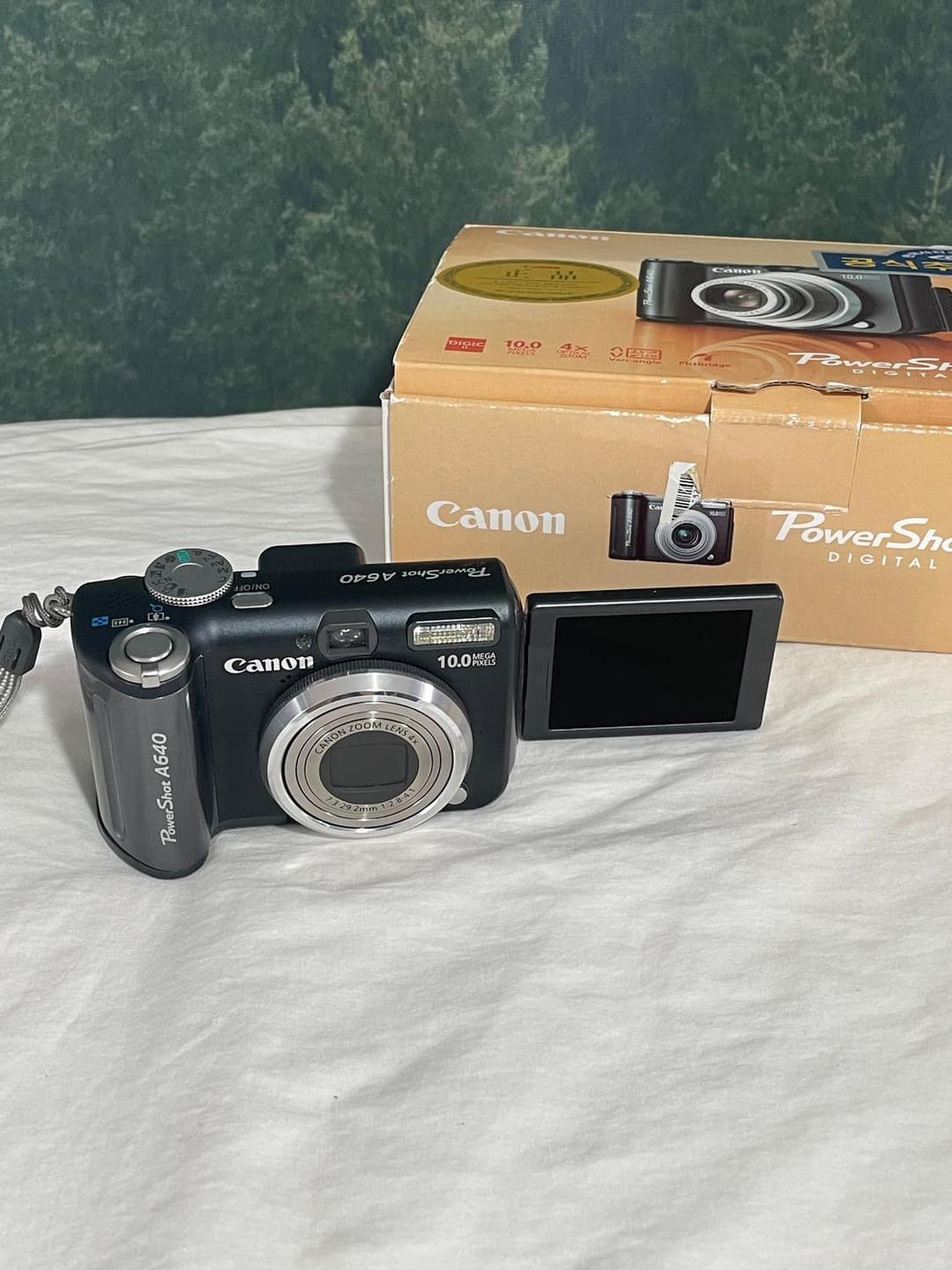 (셀카o)캐논 파워샷A640 디지털카메라 빈티지디카 | 후루츠패밀리