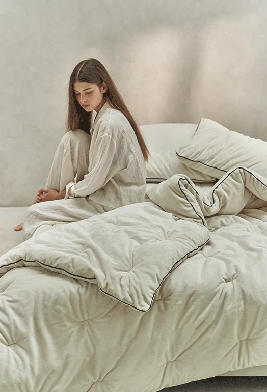 프리미엄 호텔 양면 극세사 차렵이불