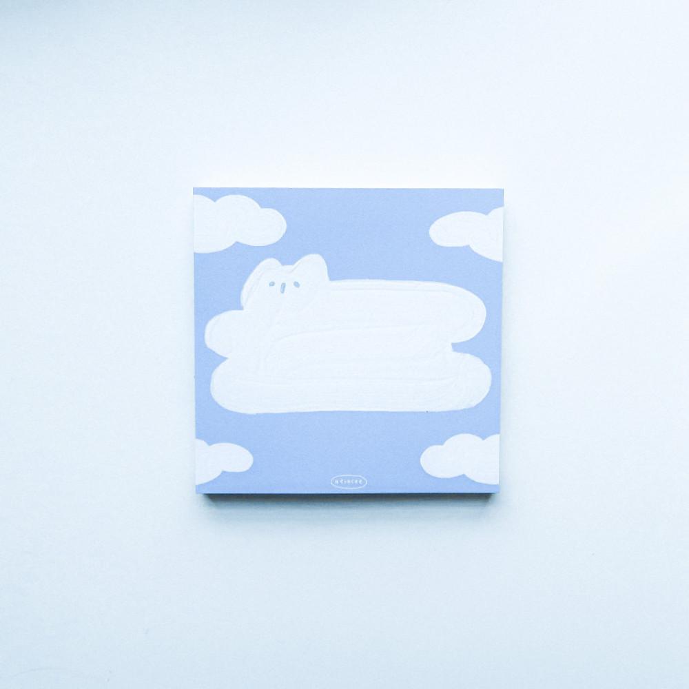 [네로씨] 뭉게구름 메모지