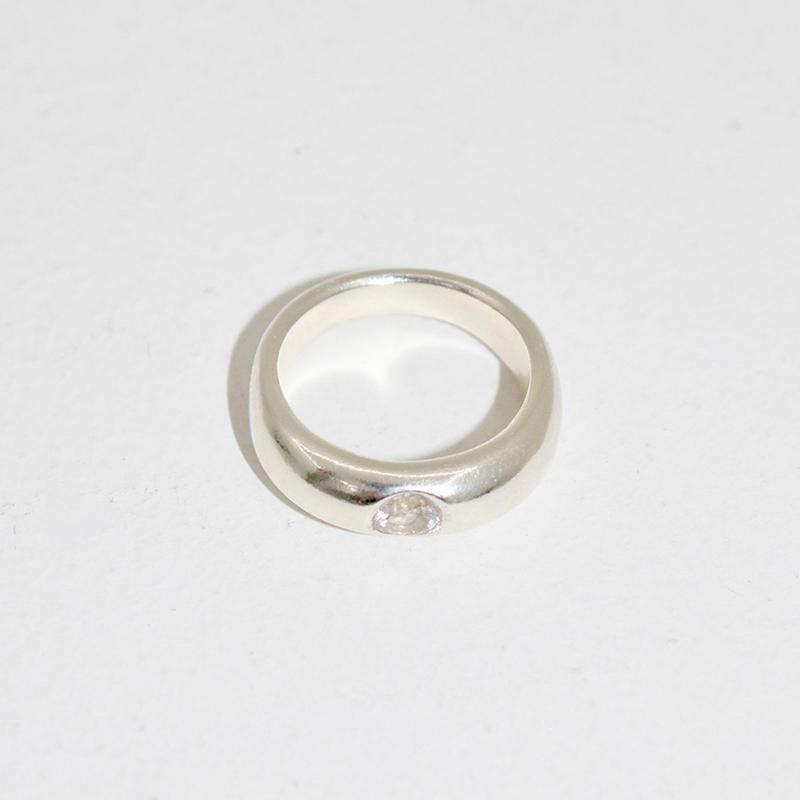 classic stone ring