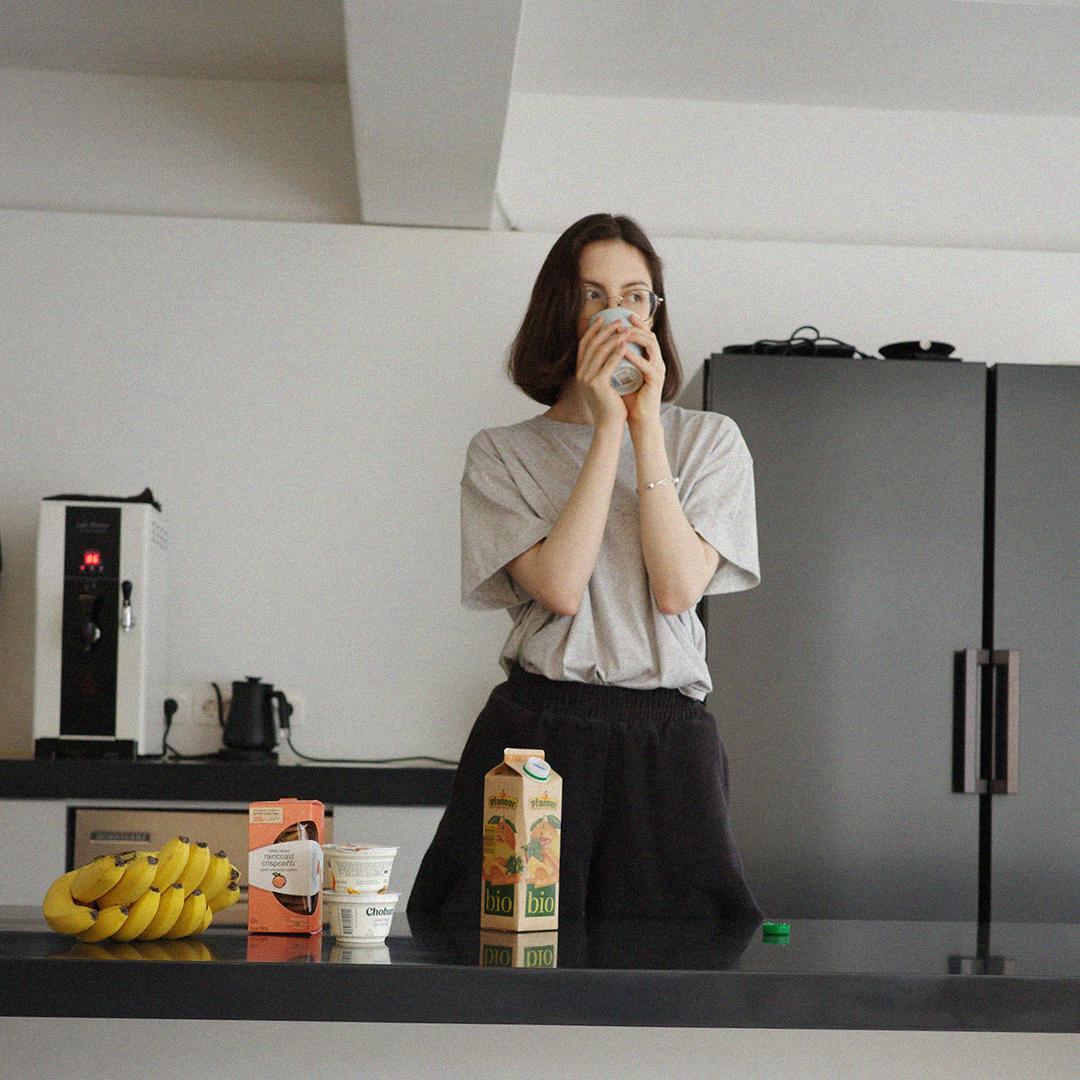 「borus」 oreo boxy Tee