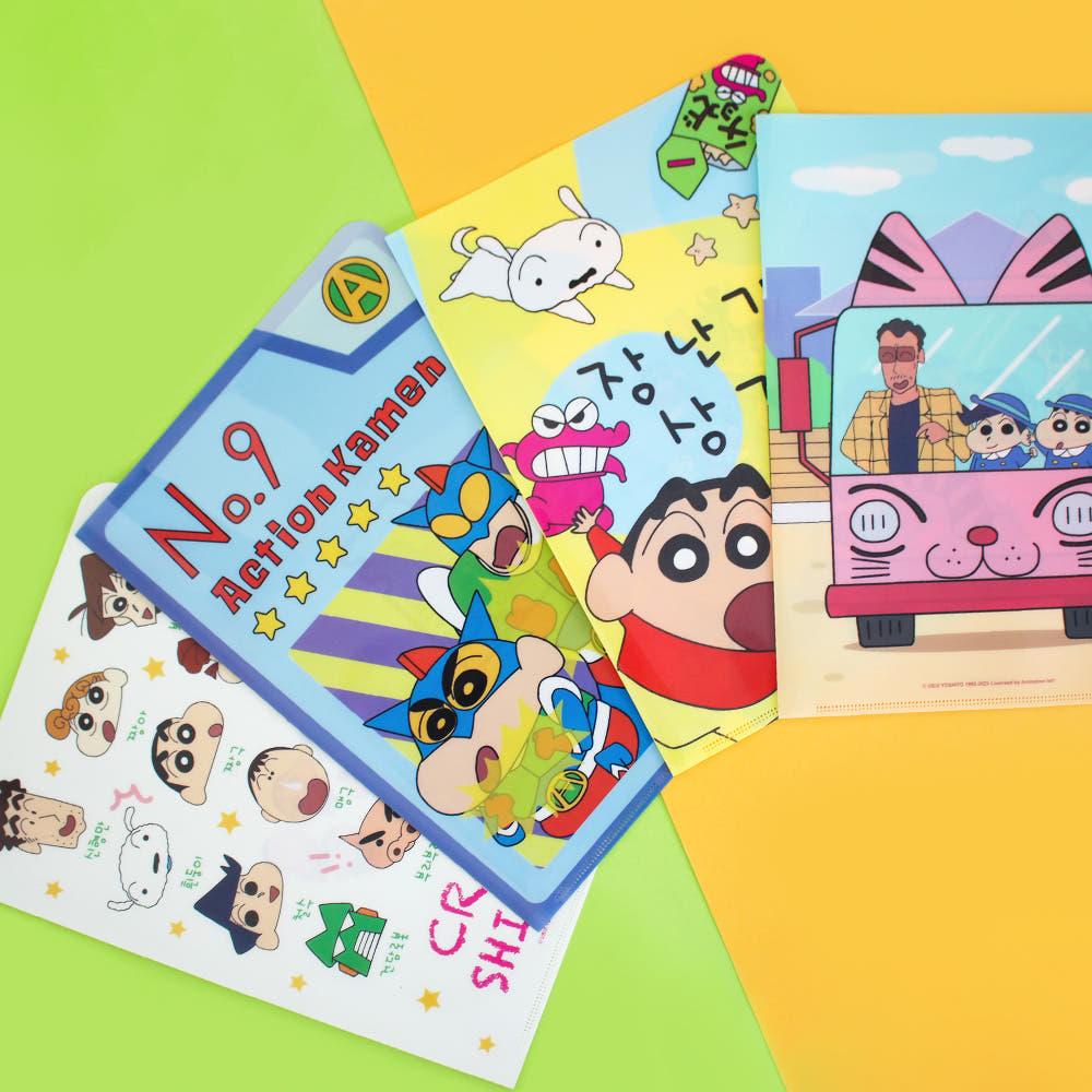 [짱구는못말려] 클리어홀더 4종