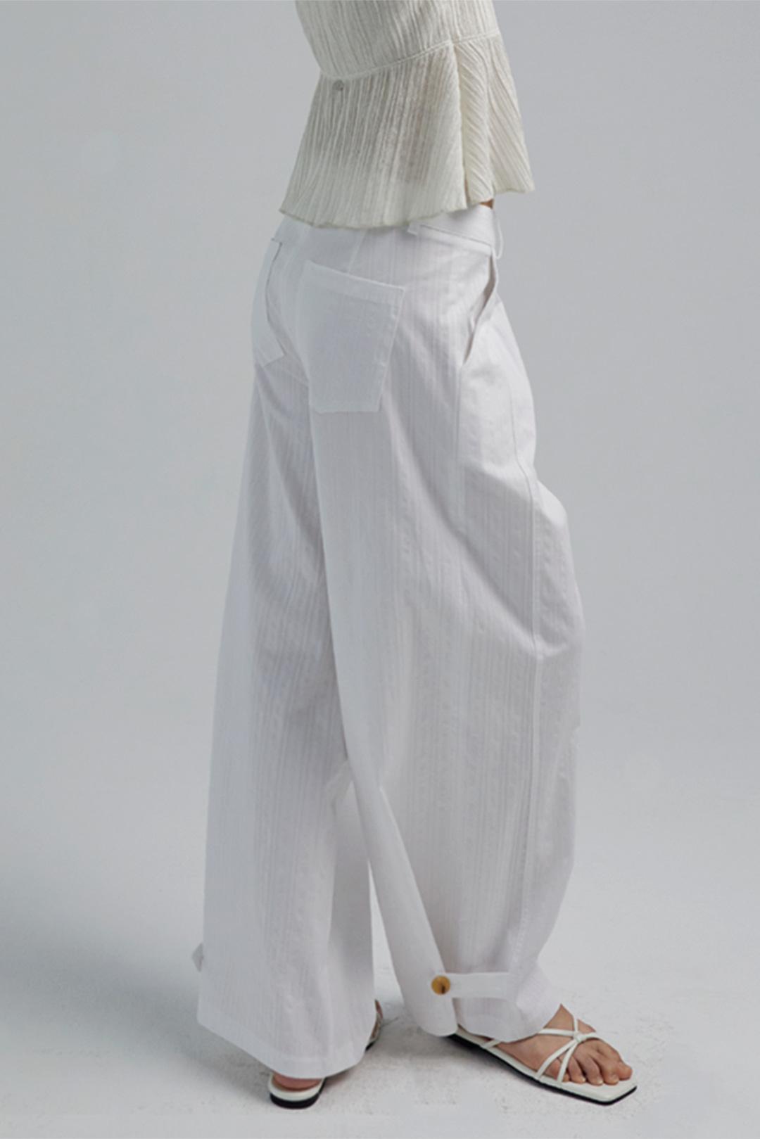 SEMI BALLON PANTS (WHITE)