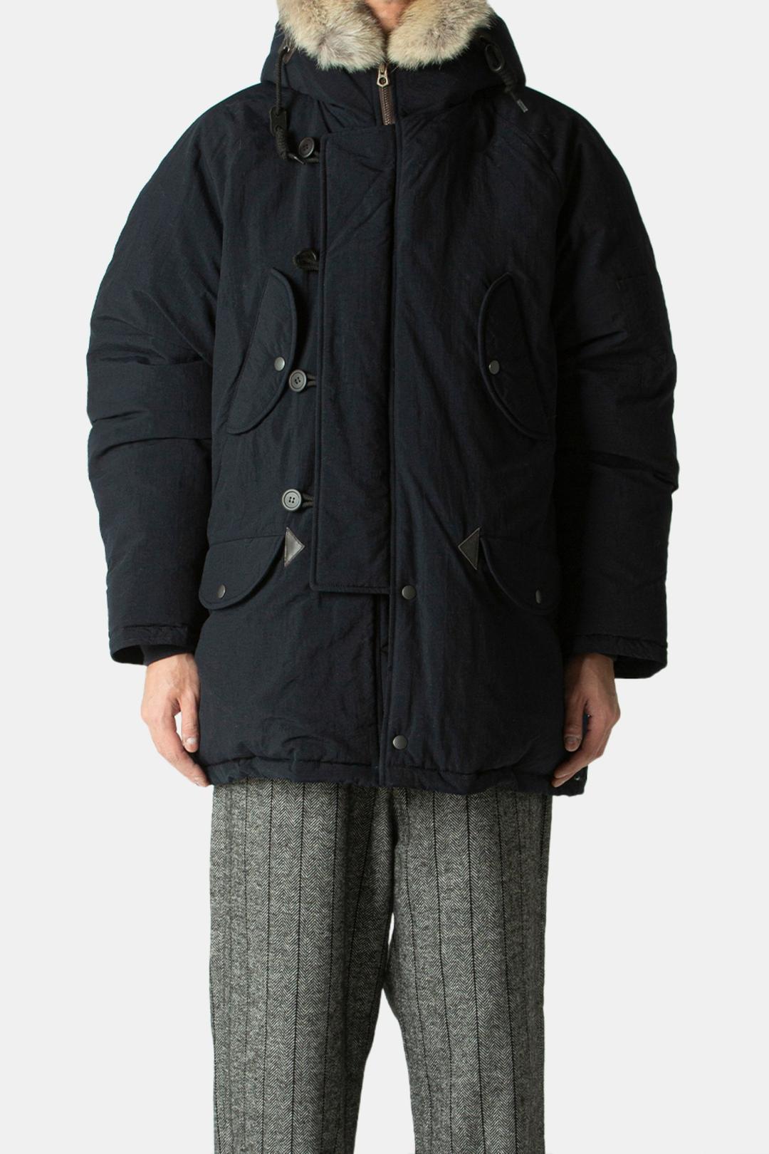 (25FW) GOOSE DOWN MIL PARKA DARK NAVY