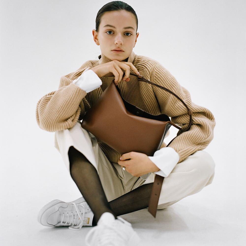 아보네 가띠백 브라운 GATTI bag brown