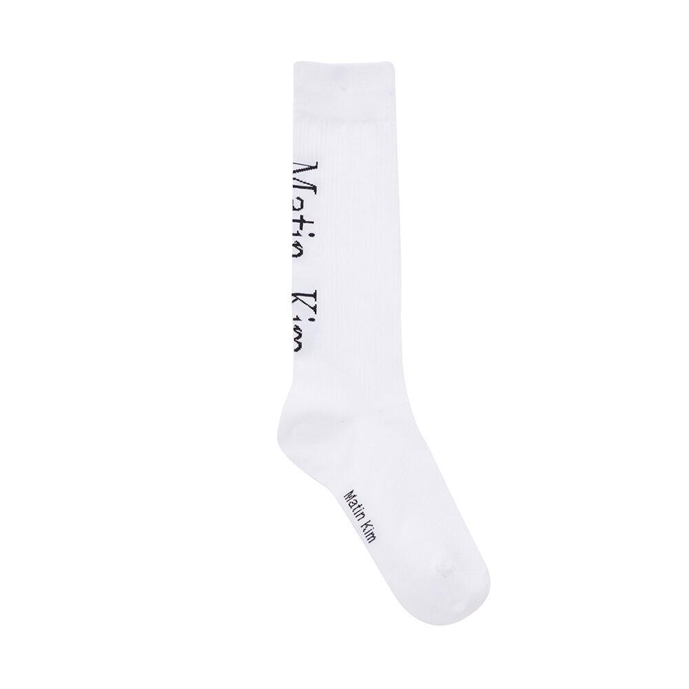 MATIN HALF SOCKS IN WHITE