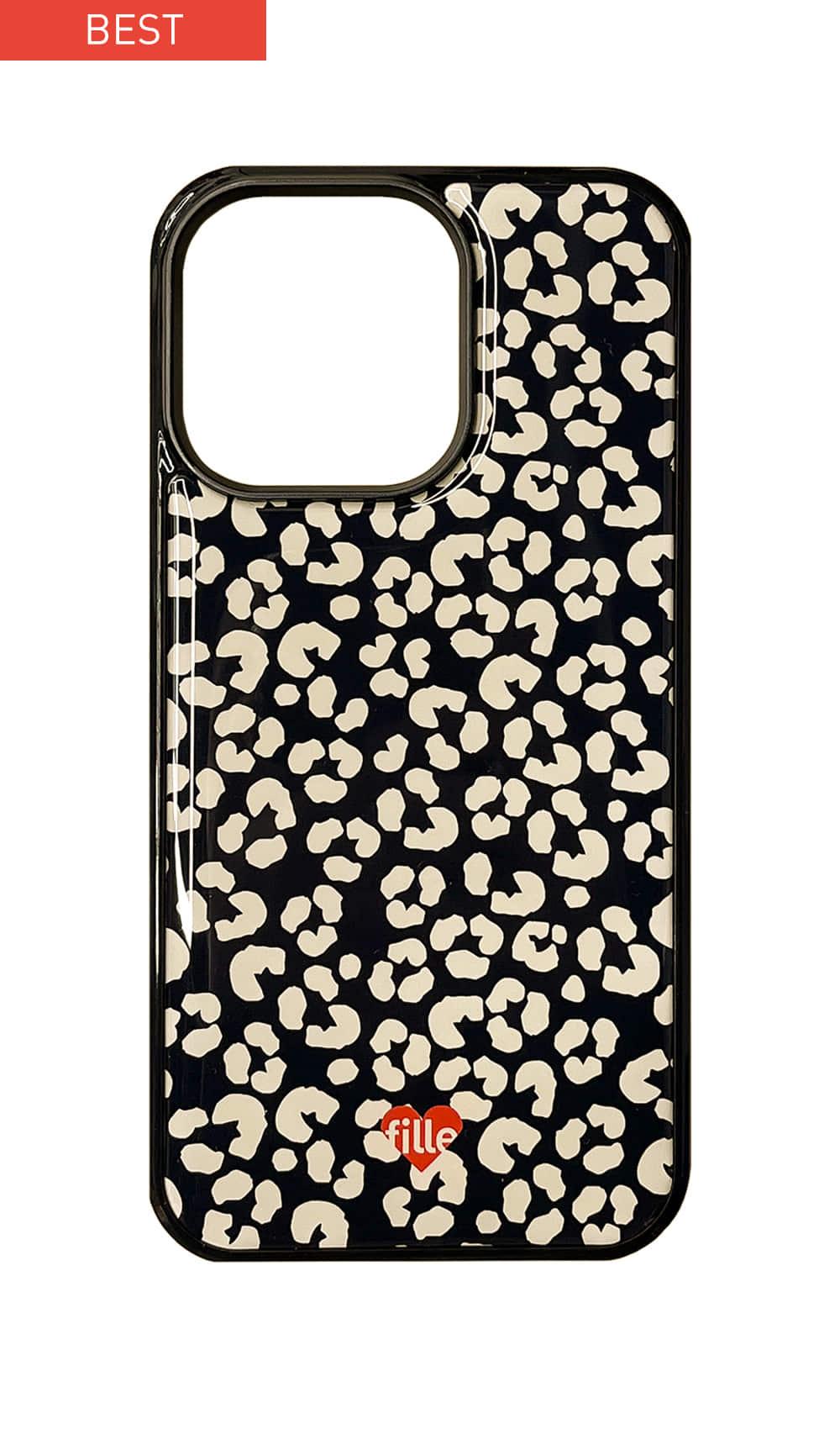 [아이폰16 시리즈 출시] 에폭시 Flower iPhone Case - Black & Ivory