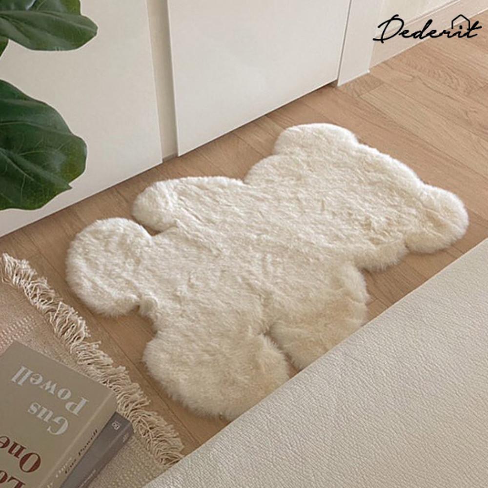 데데리트 곰돌이 러그 사계절 단모 장모 여름 미니 대형 거실러그 침대러그 침실 카페트