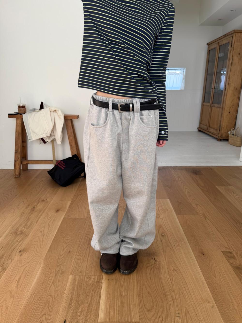 ARW | Belted Easy Sweat Pants