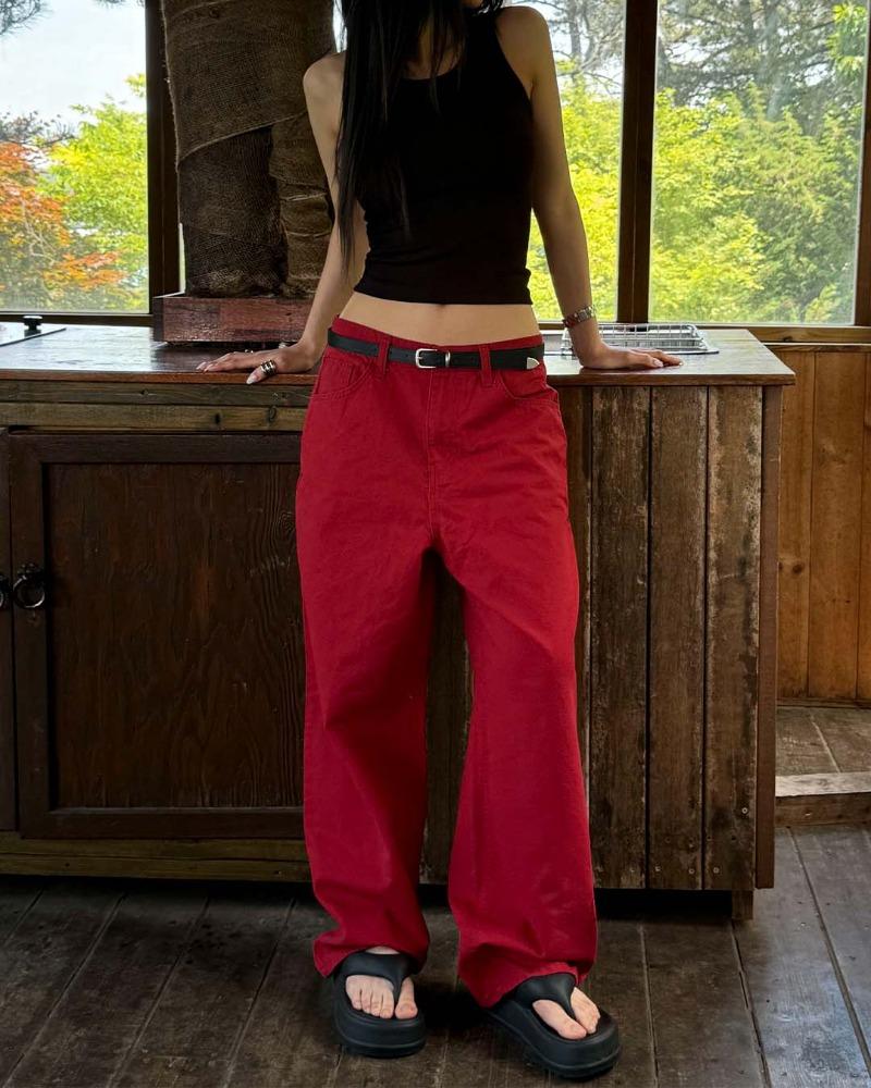 [Unisex] Deep cotton pants