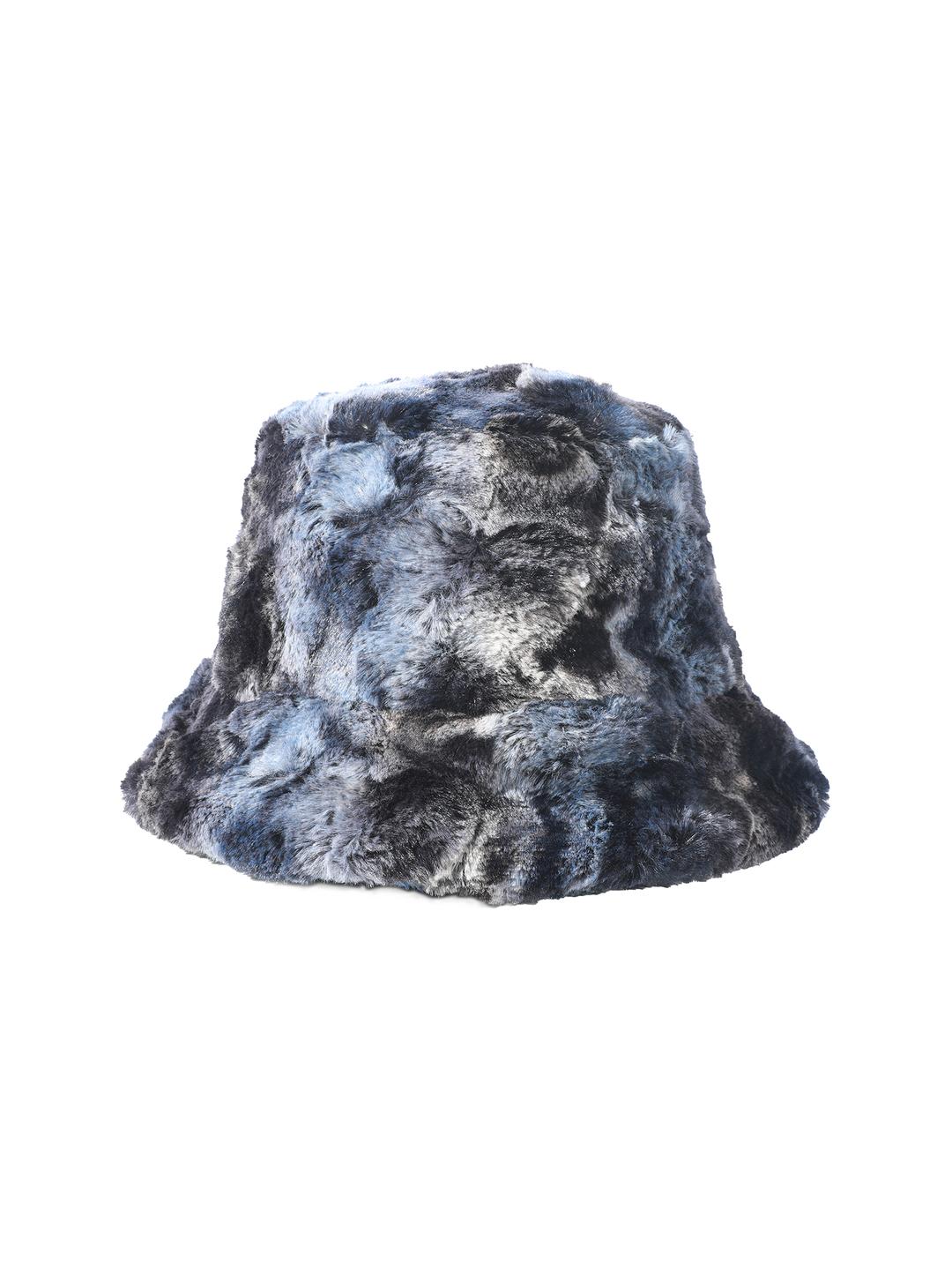 [지코착용]네이비 블루 에코퍼 버킷햇 NAVY BLUE ECO FUR BUCKET HAT