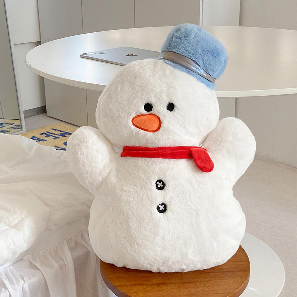 크리스마스 쿠션 (45cm) 눈사람 트리 루돌프 반려 애착 인형 홀리데이 생일 인테리어 집들이 홈파티