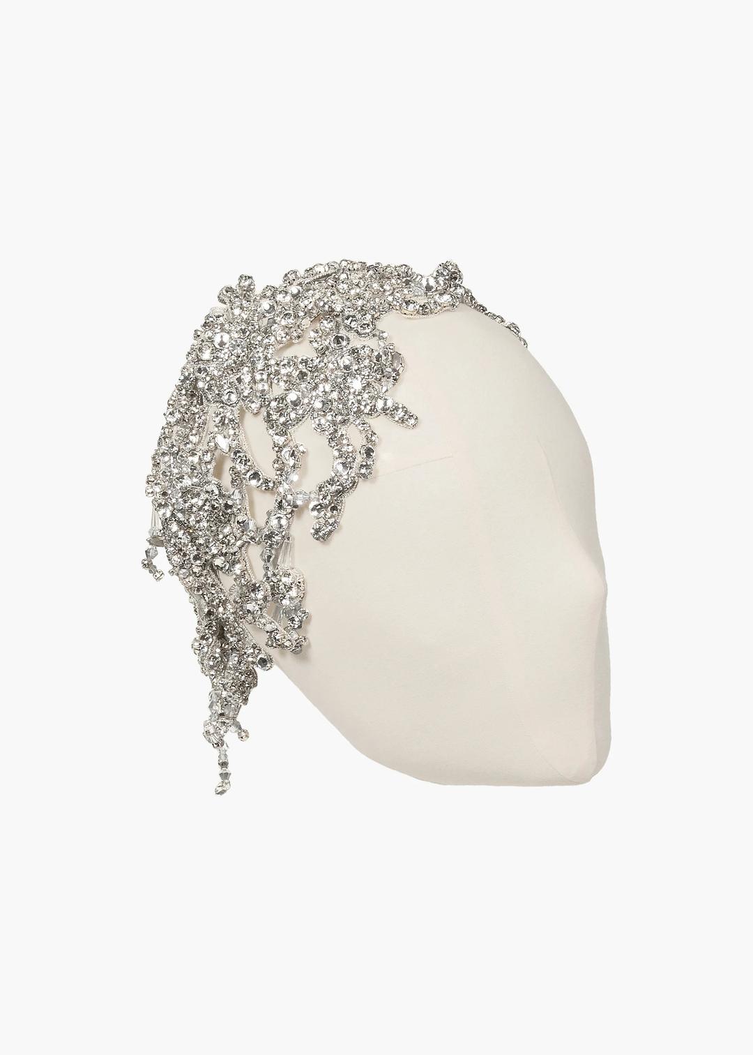Prevost Headpiece -- Crystal - Crystal