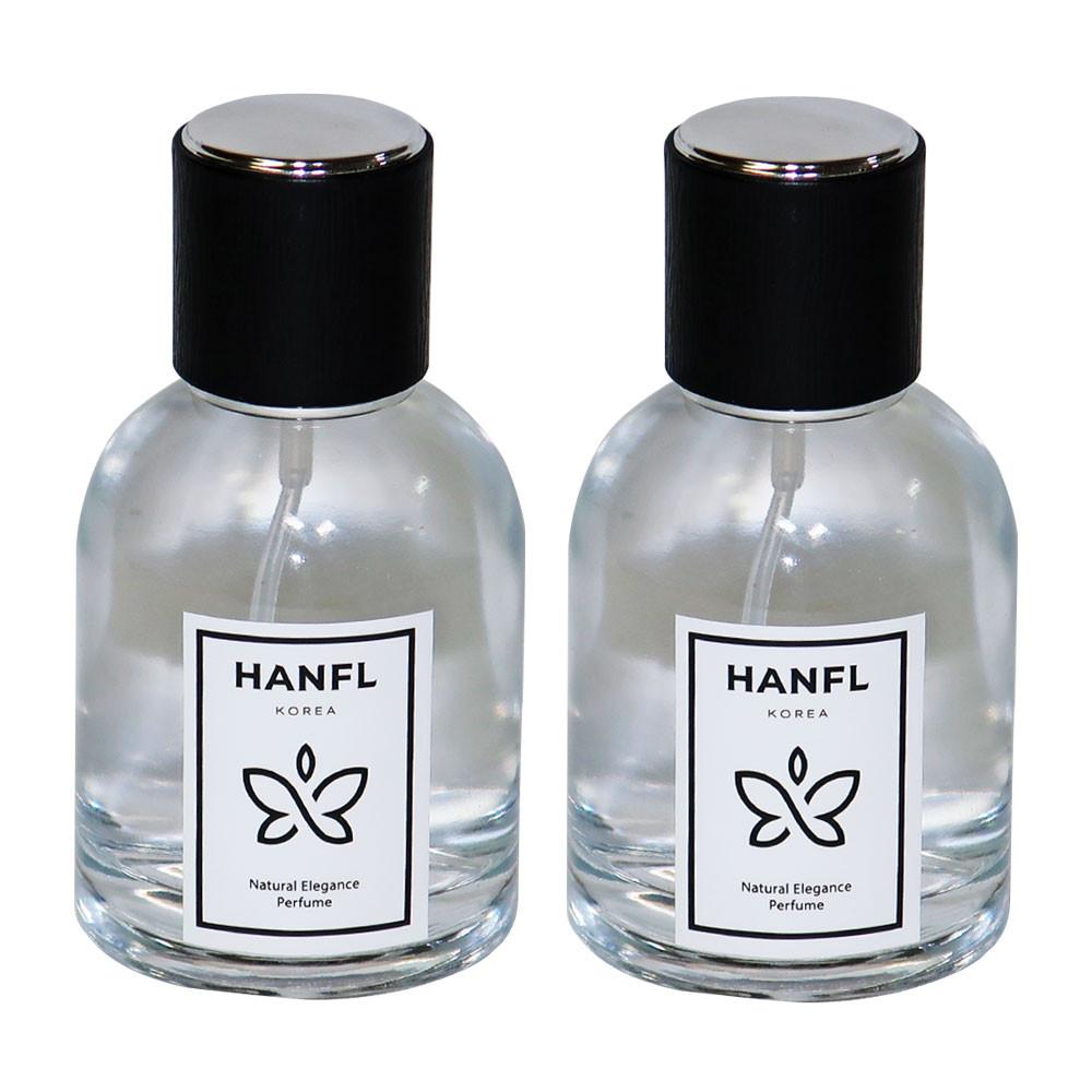 50ml 1+1 한플향기 액체향수 (퍼퓸) 지속력 상쾌한 시원한 비누향 샴푸향 살냄새 고급 수제