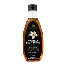 헬스레시피 몽크슈 프리미엄 바닐라빈시럽 WITH 알룰로스