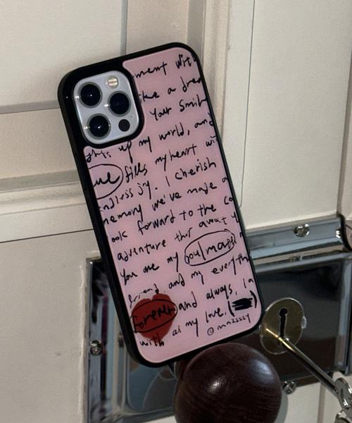 [Magsafe]Love Logic glass case 맥세이프케이스