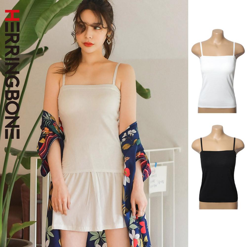 끈나시 레이어드 모달 인견 원피스속치마 이너 GD259